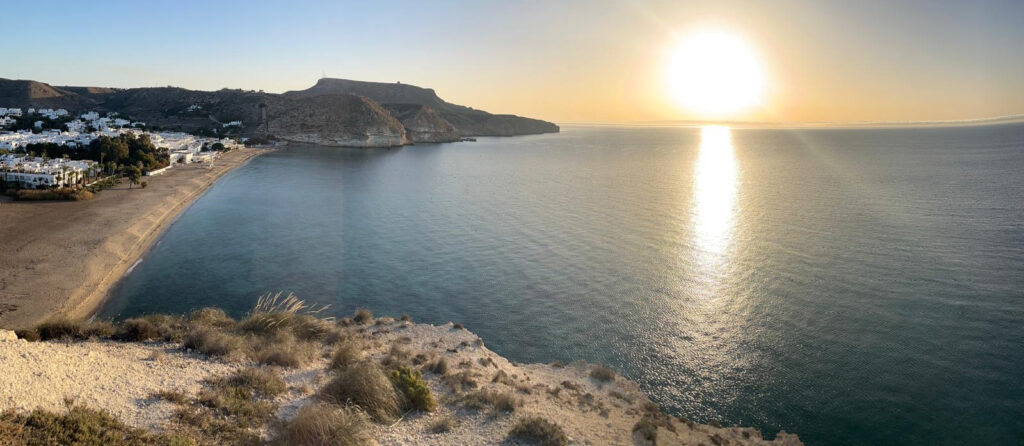 Agua amarga vistas sol Imagen de Agua amarga vistas sol